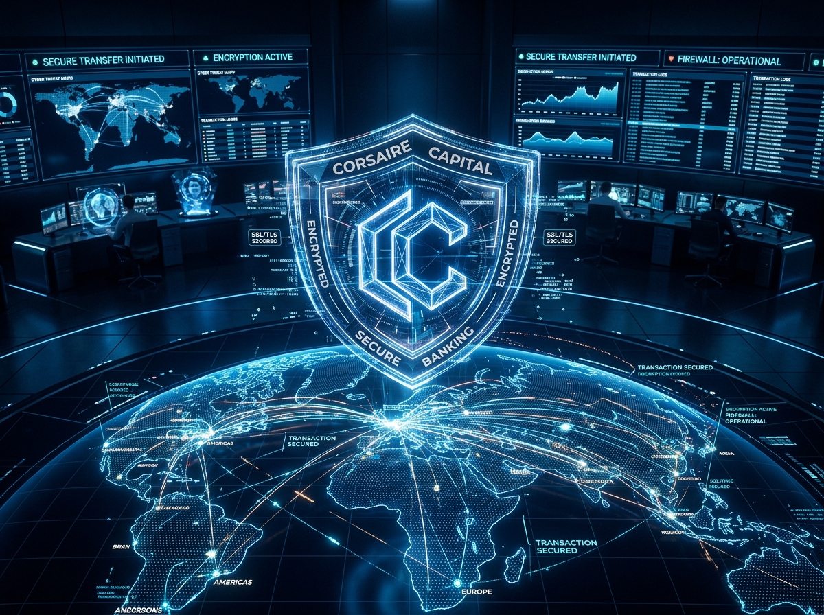 Corsaire Capital Transmit Security Globe